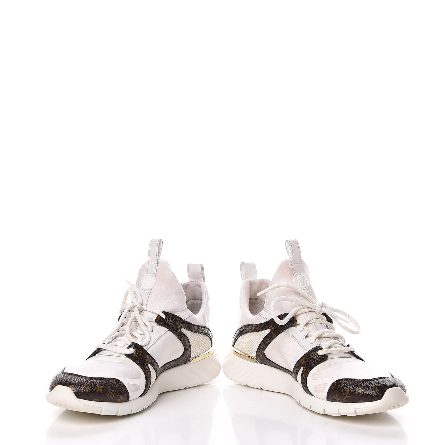 Technical Nylon Monogram Rubber Aftergame Sneakers 38.5
