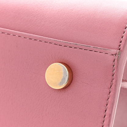 Saint Laurent Calfskin Small Sac De Jour Dark Rose 11 of 12