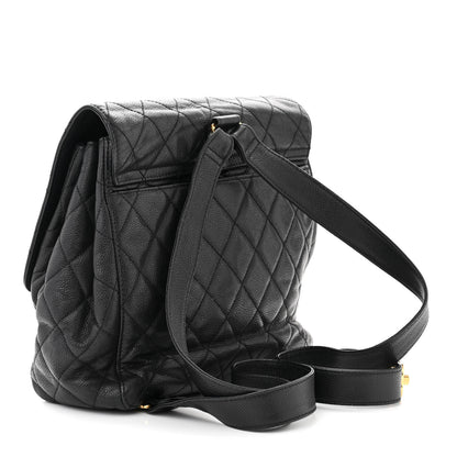 Chanel Caviar Quilted Backpack Black 3 of 12