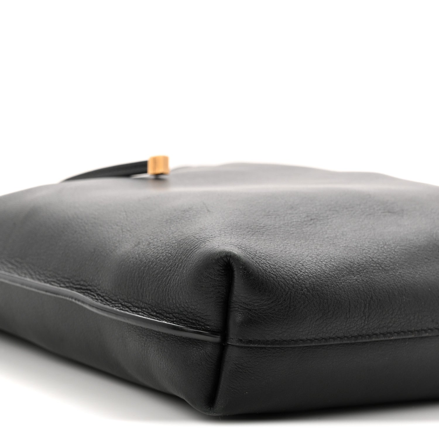 Saint Laurent Calfskin Small Suzanne Hobo Black 10 of 11