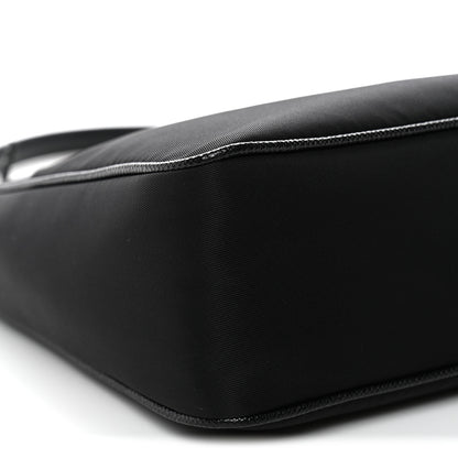 Prada Tessuto Nylon Saffiano Mini Re-Edition 2005 Bag Black 9 of 10