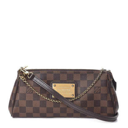 Louis Vuitton Damier Ebene Eva Clutch 1 of 9