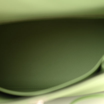 Hermes Swift Kelly Retourne 25 Vert Criquet 5 of 11