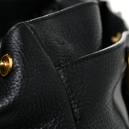 Prada Vitello Daino Tote Nero Black 15 of 16