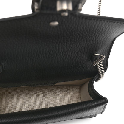 Gucci Dollar Calfskin Crystal Mini Dionysus Top Handle Bag Black Crystal 5 of 10