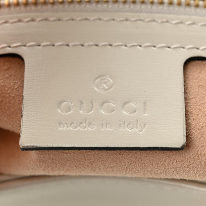 Gucci Boarded Dyana Lux Calfskin Small Jackie 1961 Hobo Mystic White 6 of 11