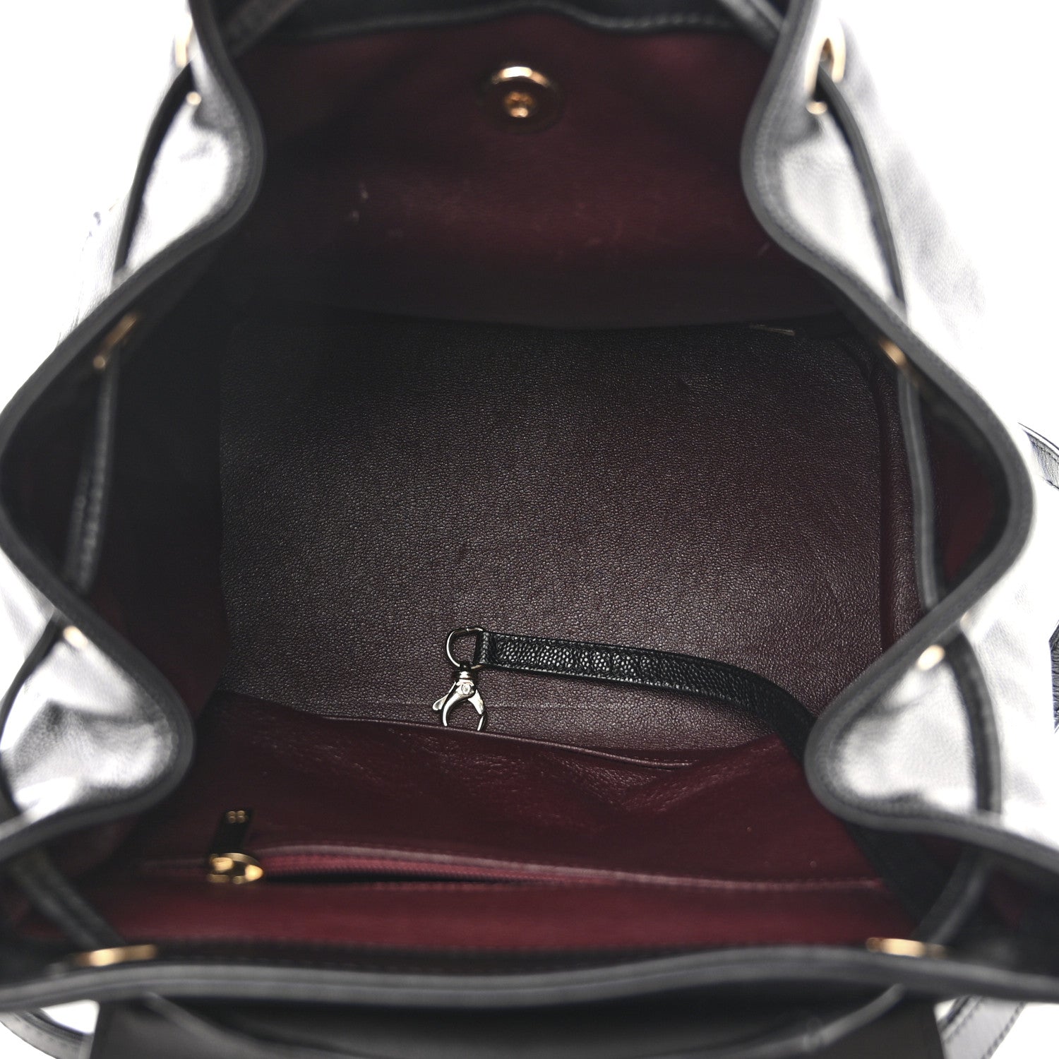 Chanel Caviar Quilted Business Affinity Backpack Black 5 of 13