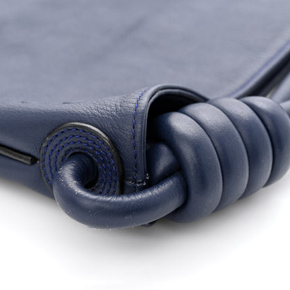 Loewe Calfskin Small Flamenco Knot Hobo Navy 11 of 12