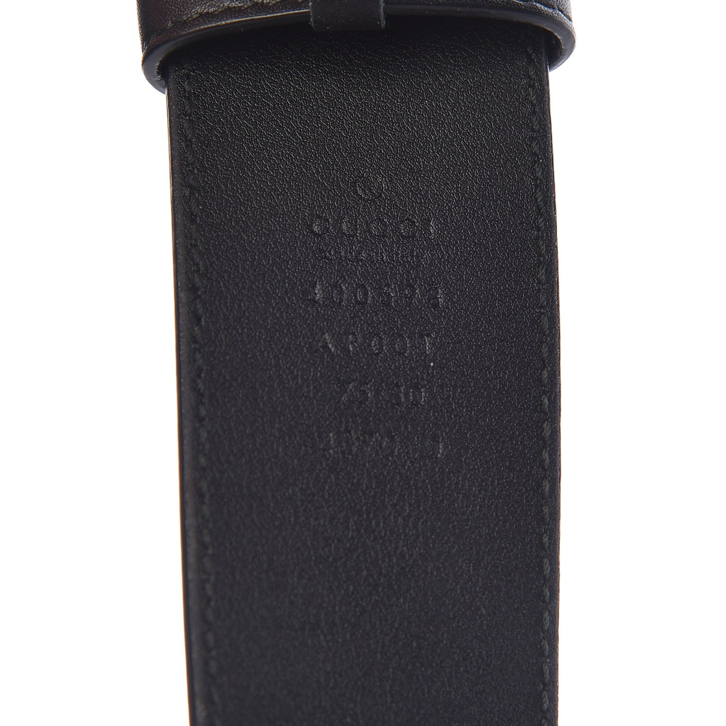 Calfskin Double G 40mm Belt 75 30 Black
