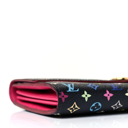 Louis Vuitton Monogram Multicolor Sarah Wallet Black Grenade 7 of 10