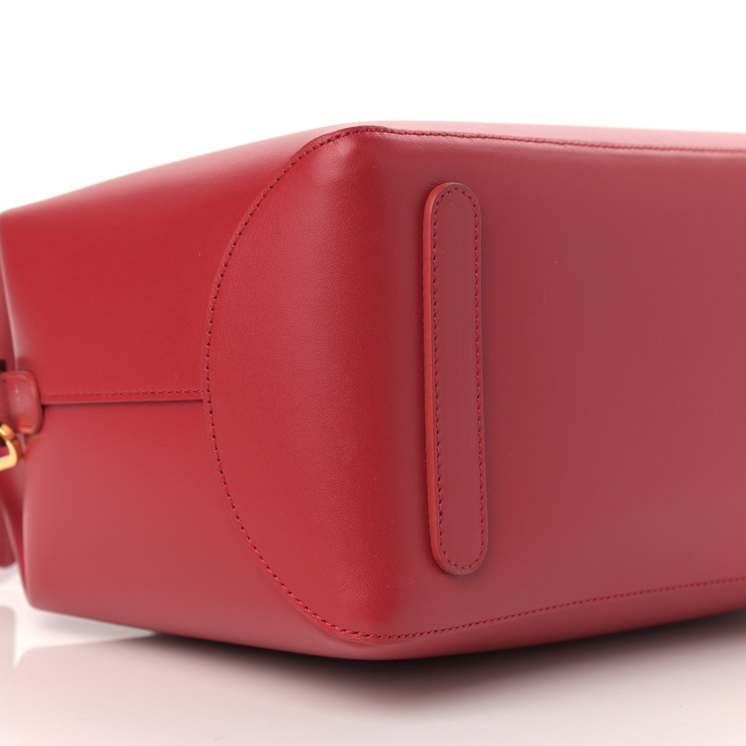 Mansur Gavriel Calfskin Mini Travel Crossbody Bag Flamma 7 of 8