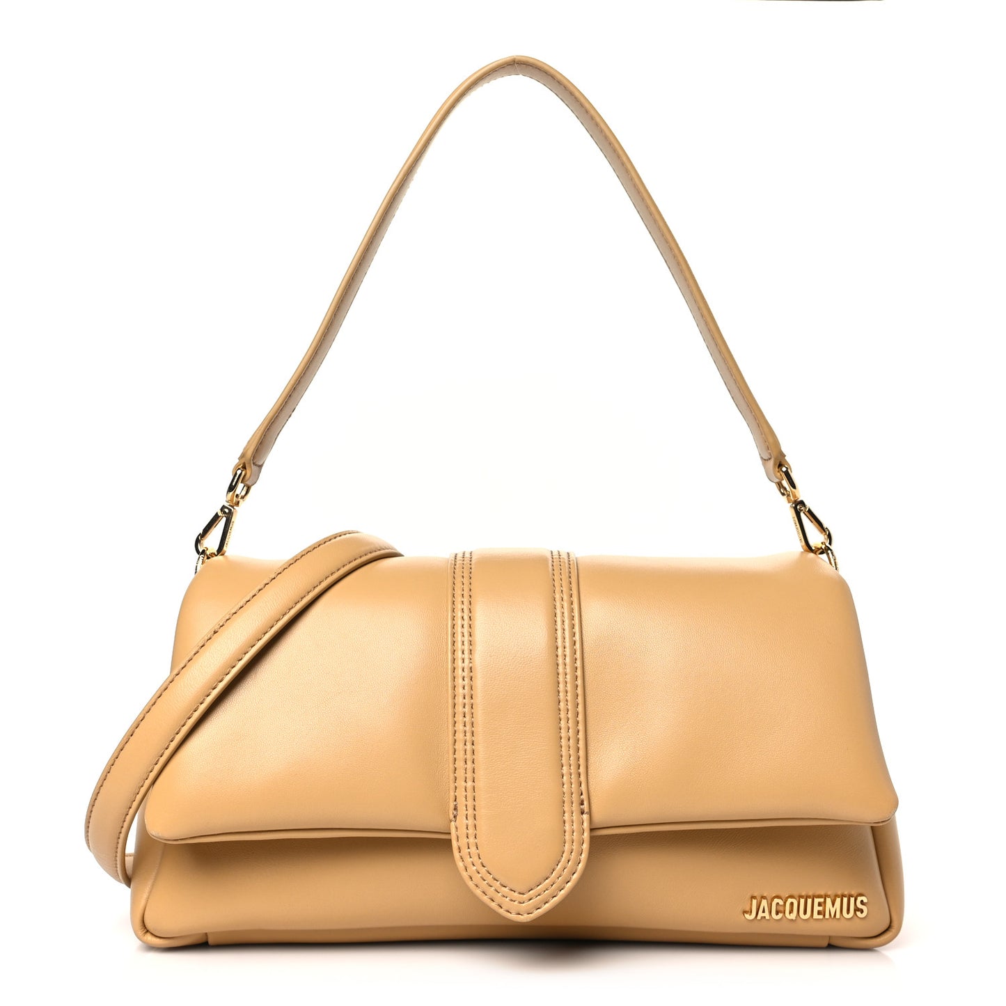 Padded Lambskin Le Bambimou Camel