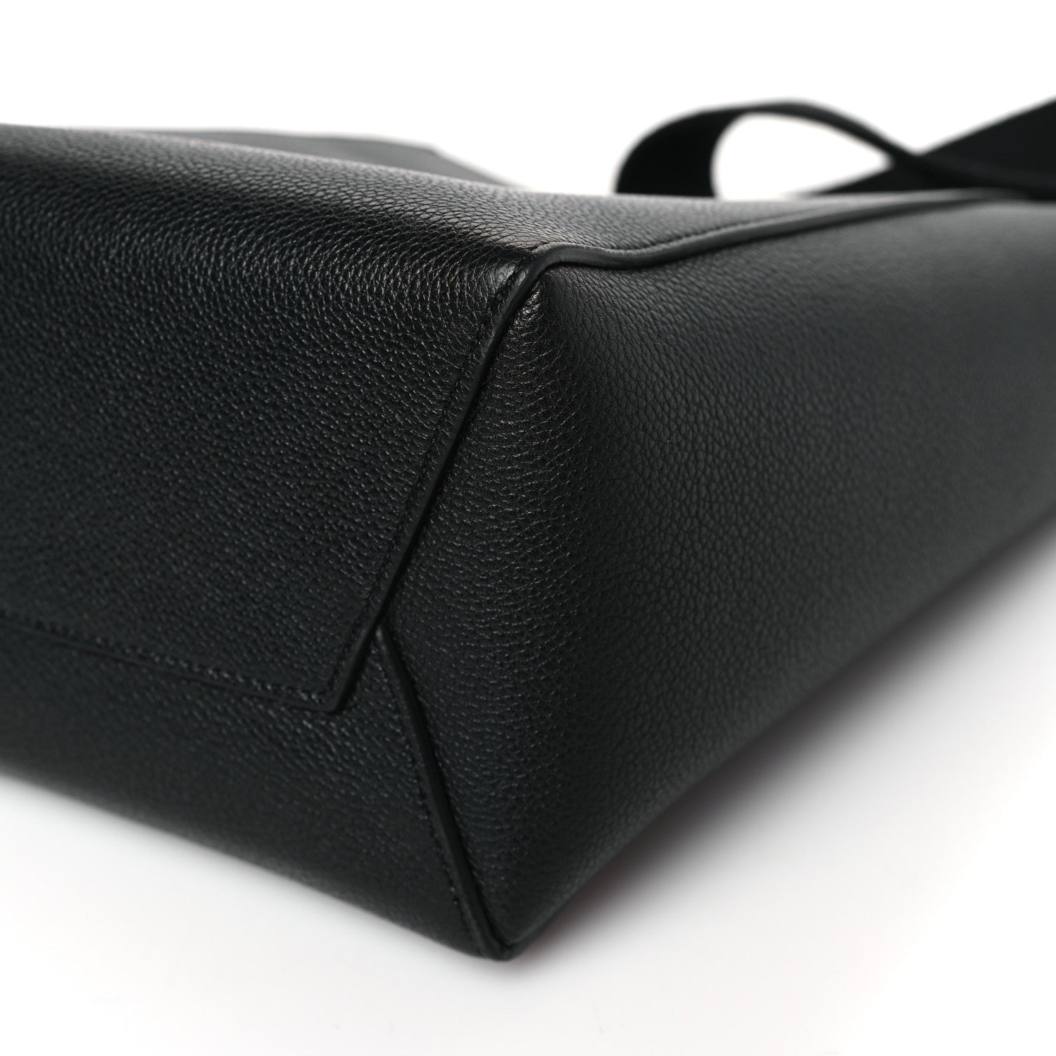 Celine Soft Grained Calfskin Small Sangle Bucket Bag Black 8 of 8