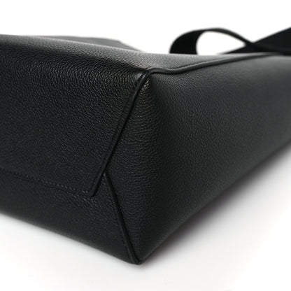 Celine Soft Grained Calfskin Small Sangle Bucket Bag Black 8 of 8