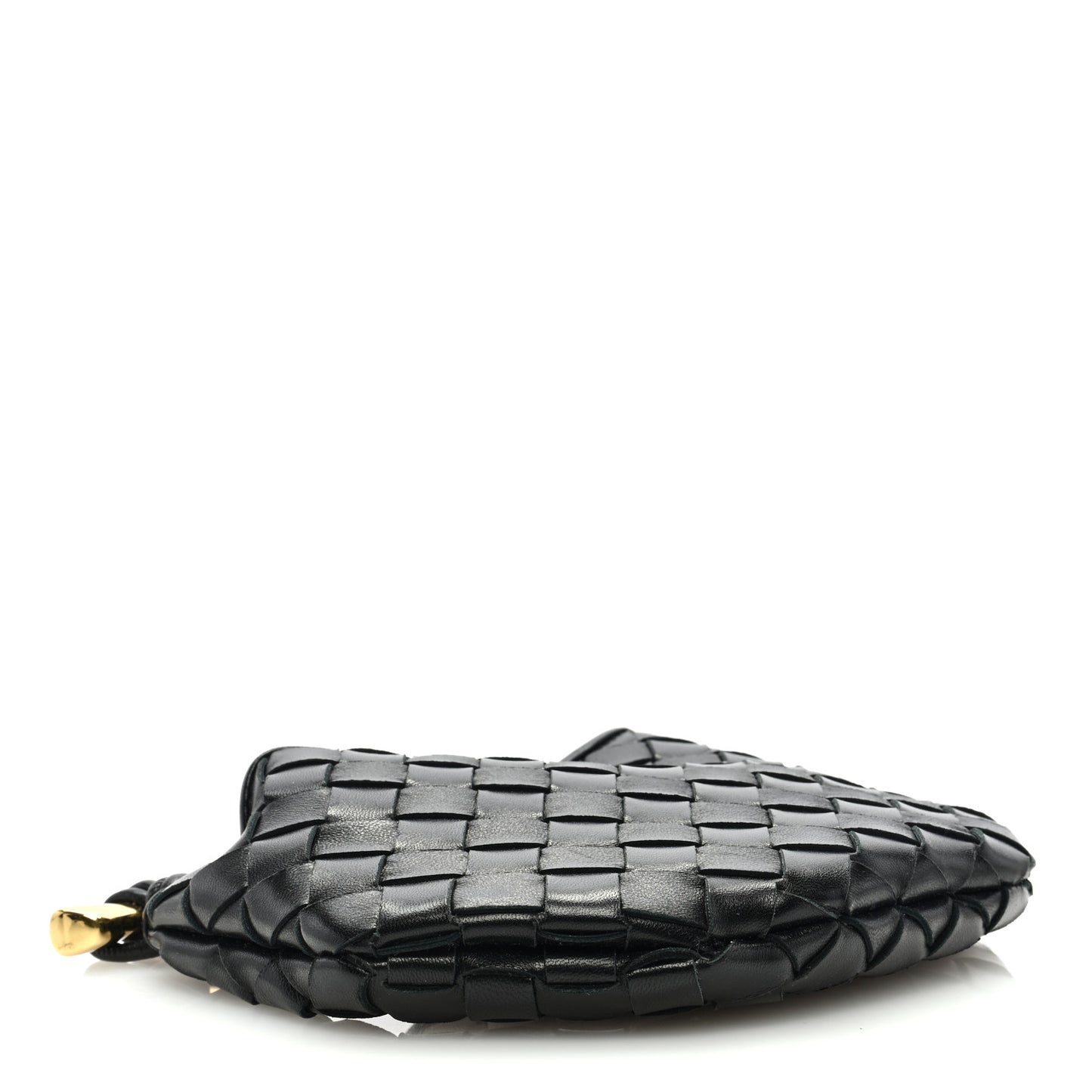 Nappa Intrecciato Mini Sardine Bag Black