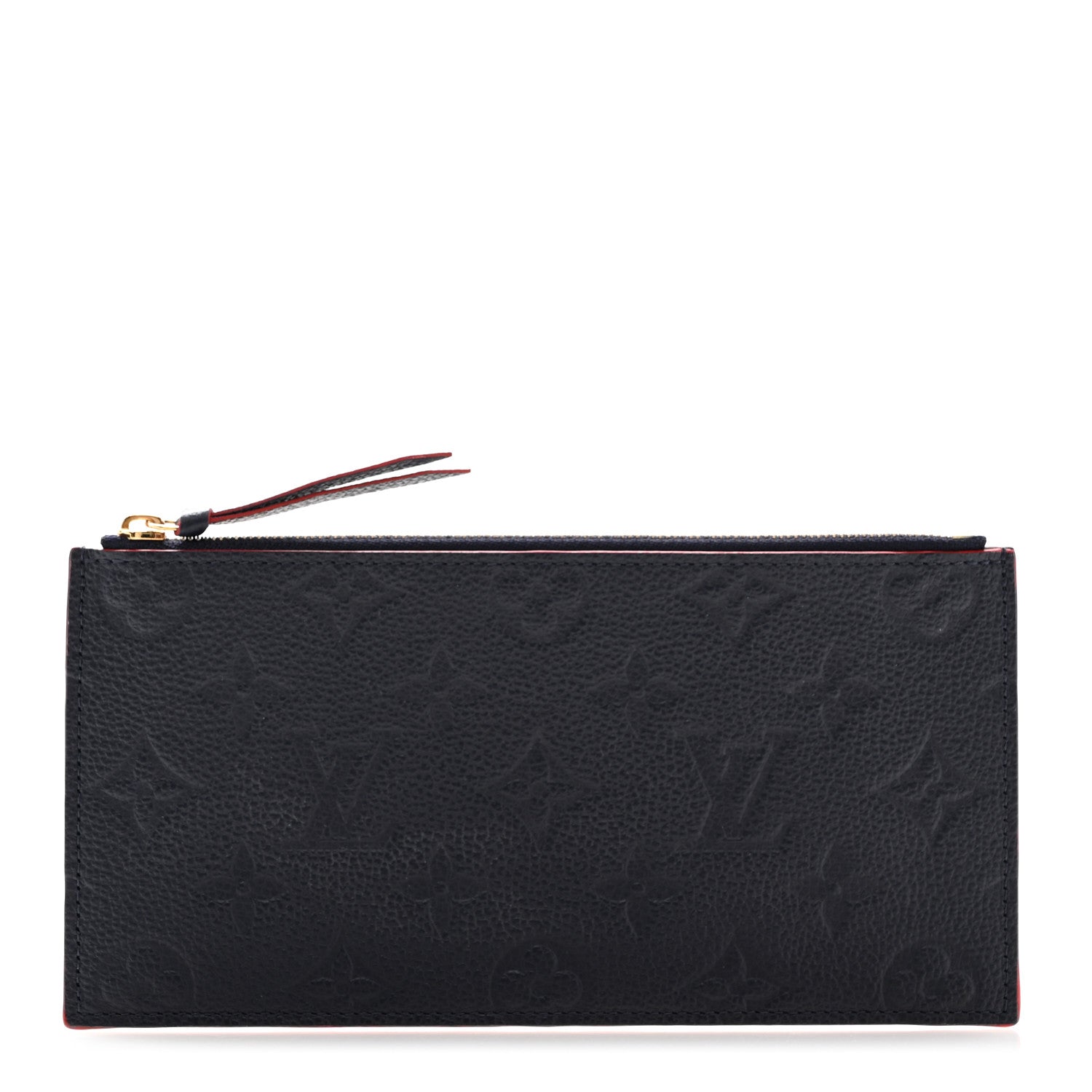 Louis Vuitton Empreinte Felicie Chain Wallet Zippered Insert Marine Rouge 1 of 6