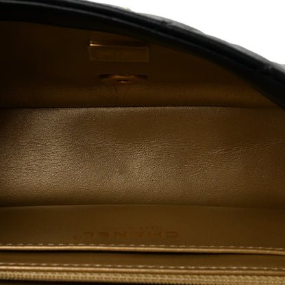 Chanel Lambskin Quilted Mini Rectangular Pearl Crush Flap Black 5 of 11