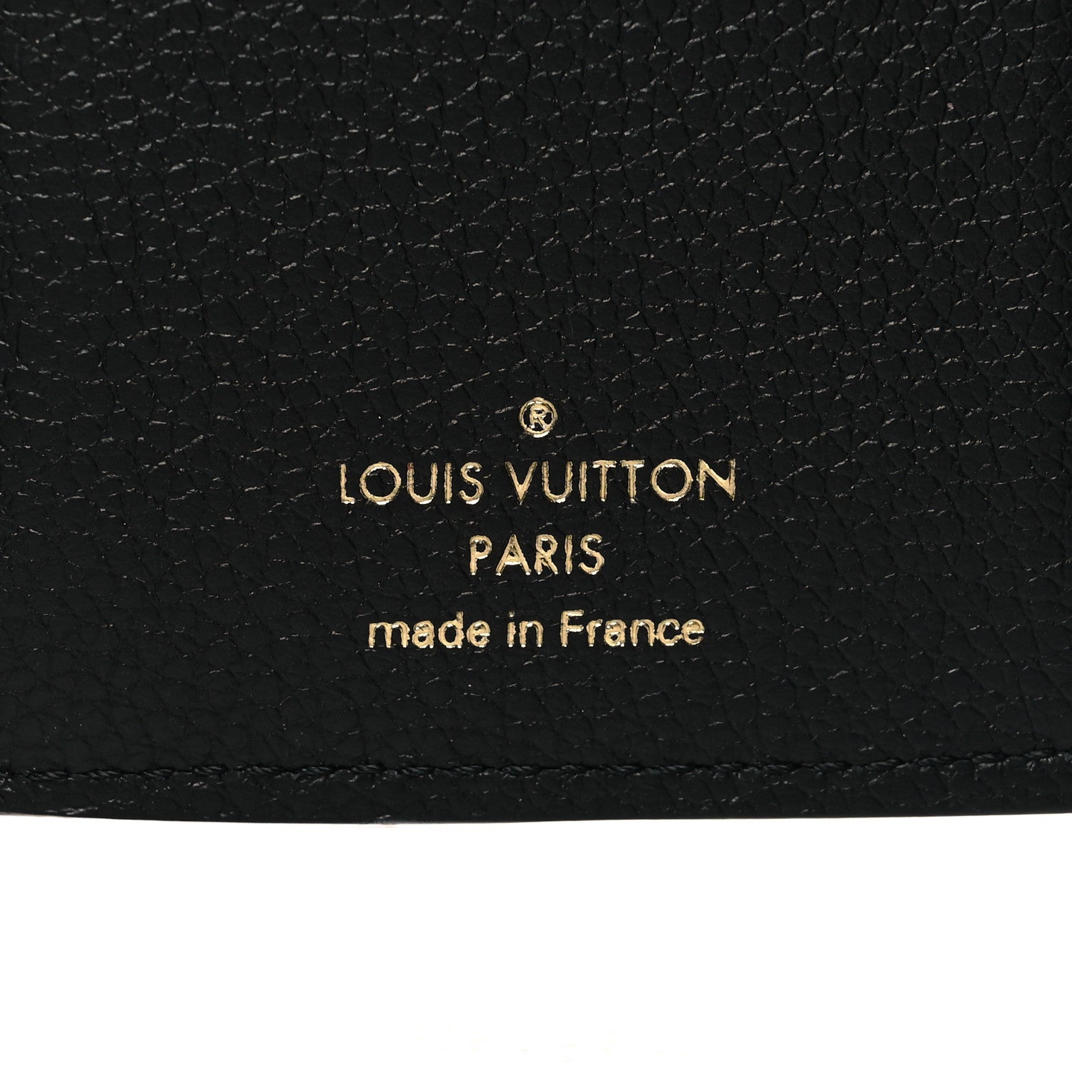 Louis Vuitton LOUIS VUITTON Empreinte Monogram Giant Victorine Wallet Black Beige 7 of 7