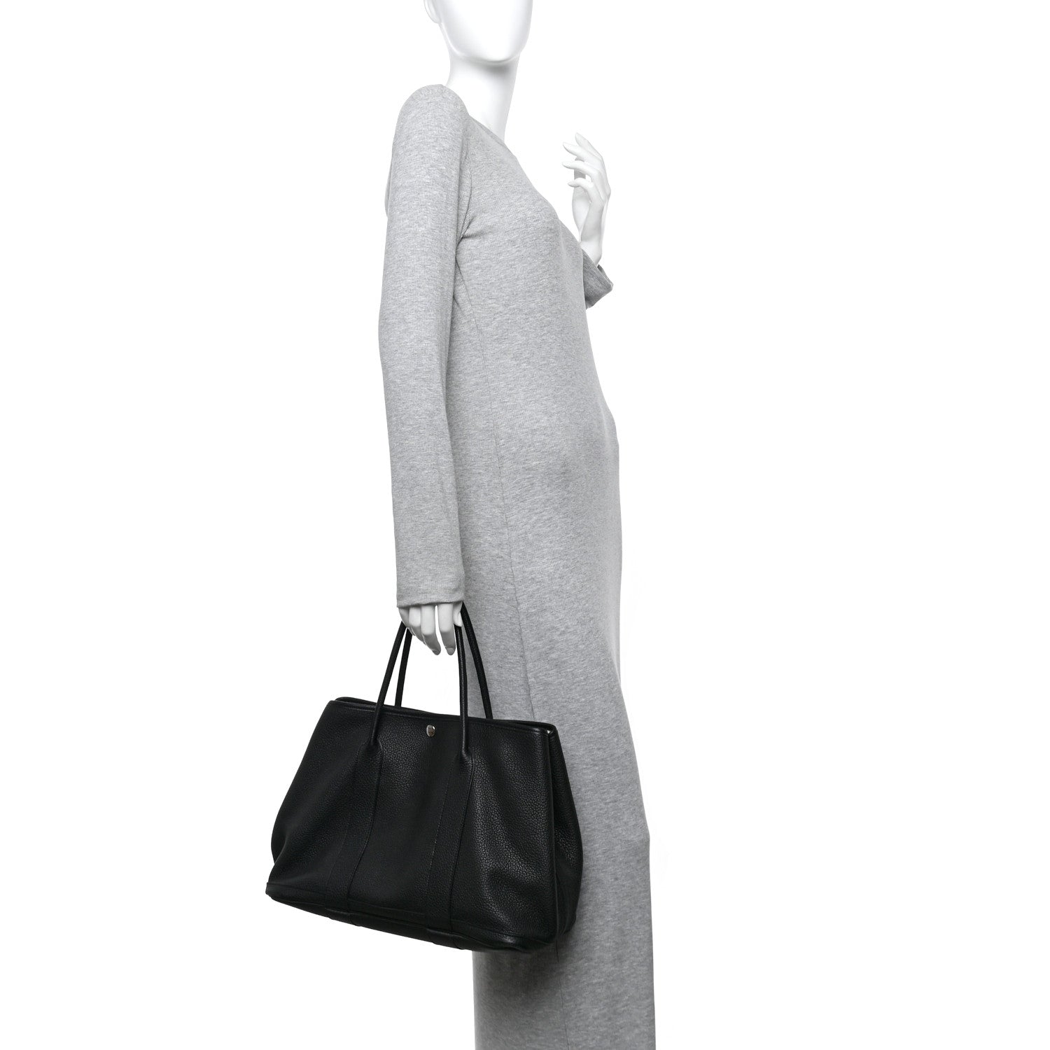 Hermes Negonda Garden Party Tote 36 MM Black 2 of 11