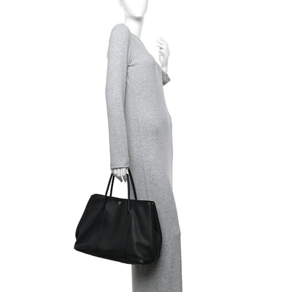 Hermes Negonda Garden Party Tote 36 MM Black 2 of 11