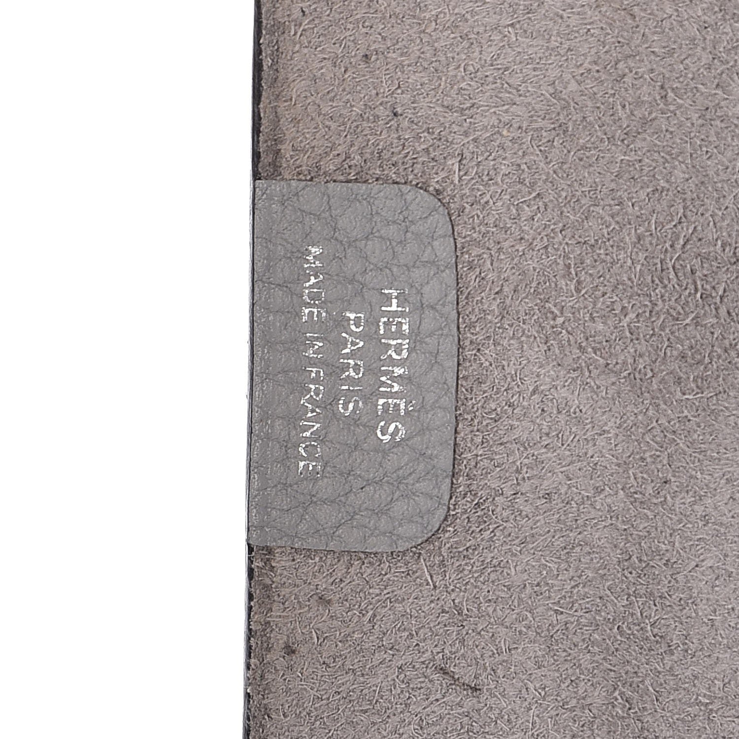 Hermes Togo Ulysse PM Agenda Cover Gris Mouette 7 of 9