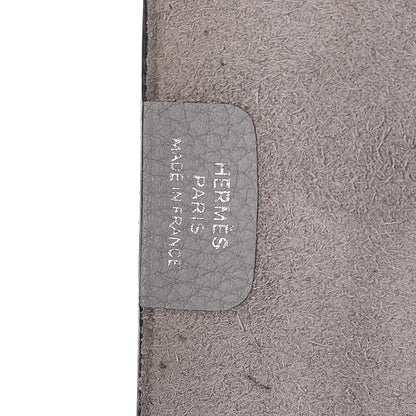 Hermes Togo Ulysse PM Agenda Cover Gris Mouette 7 of 9
