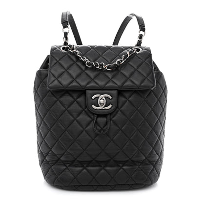 Chanel Lambskin Quilted Small Urban Spirit Backpack Black 1 of 14
