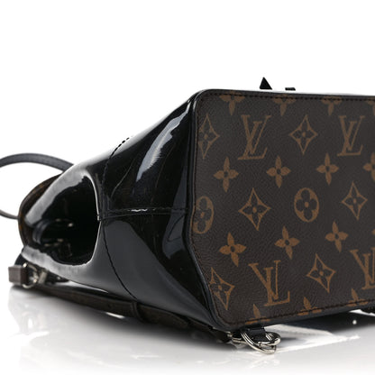 Louis Vuitton Patent Monogram Hot Springs Backpack Black 7 of 8