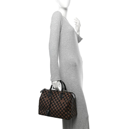 Louis Vuitton Damier Paillettes Speedy 30 Black 2 of 14