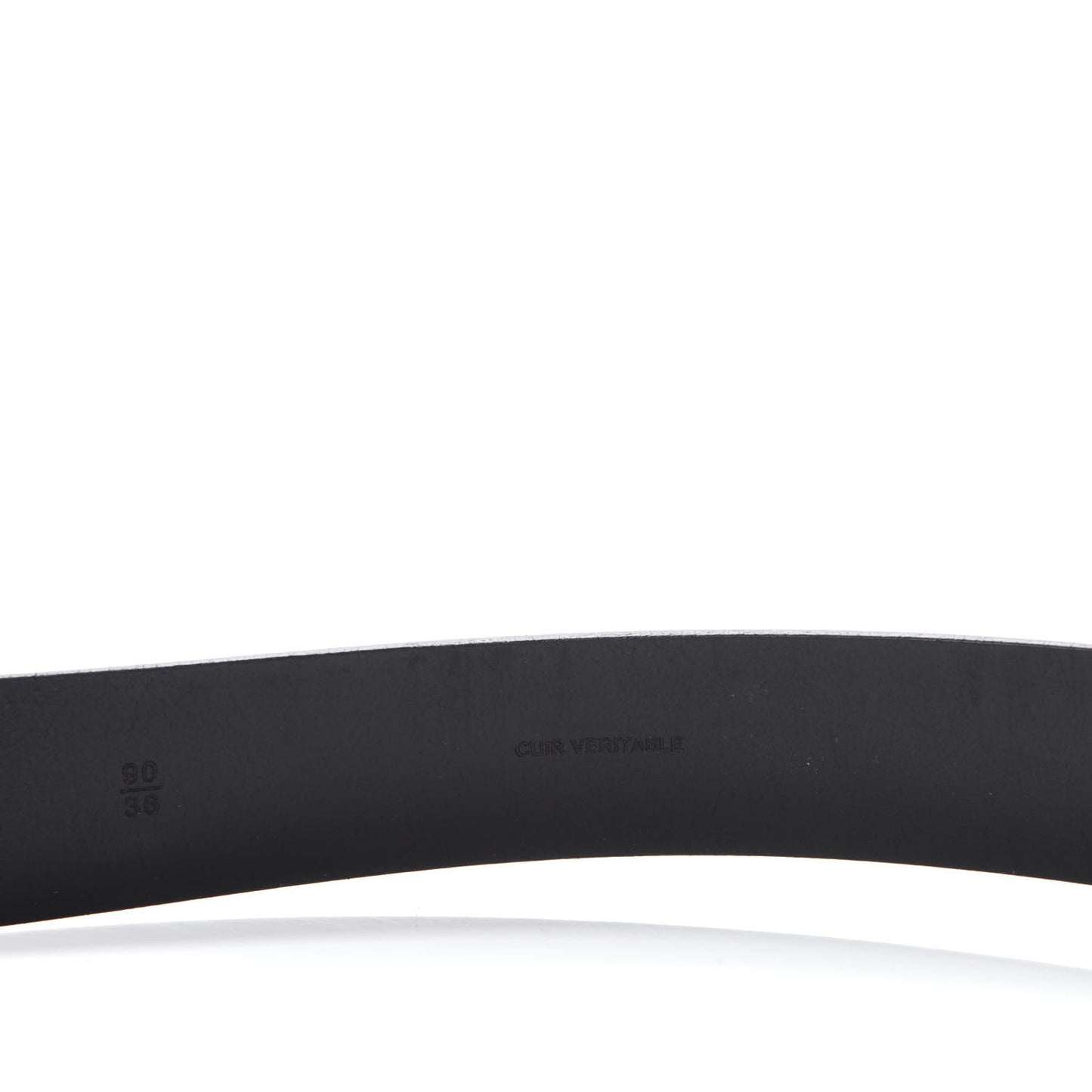 Calfskin CC Belt 90 36 Black