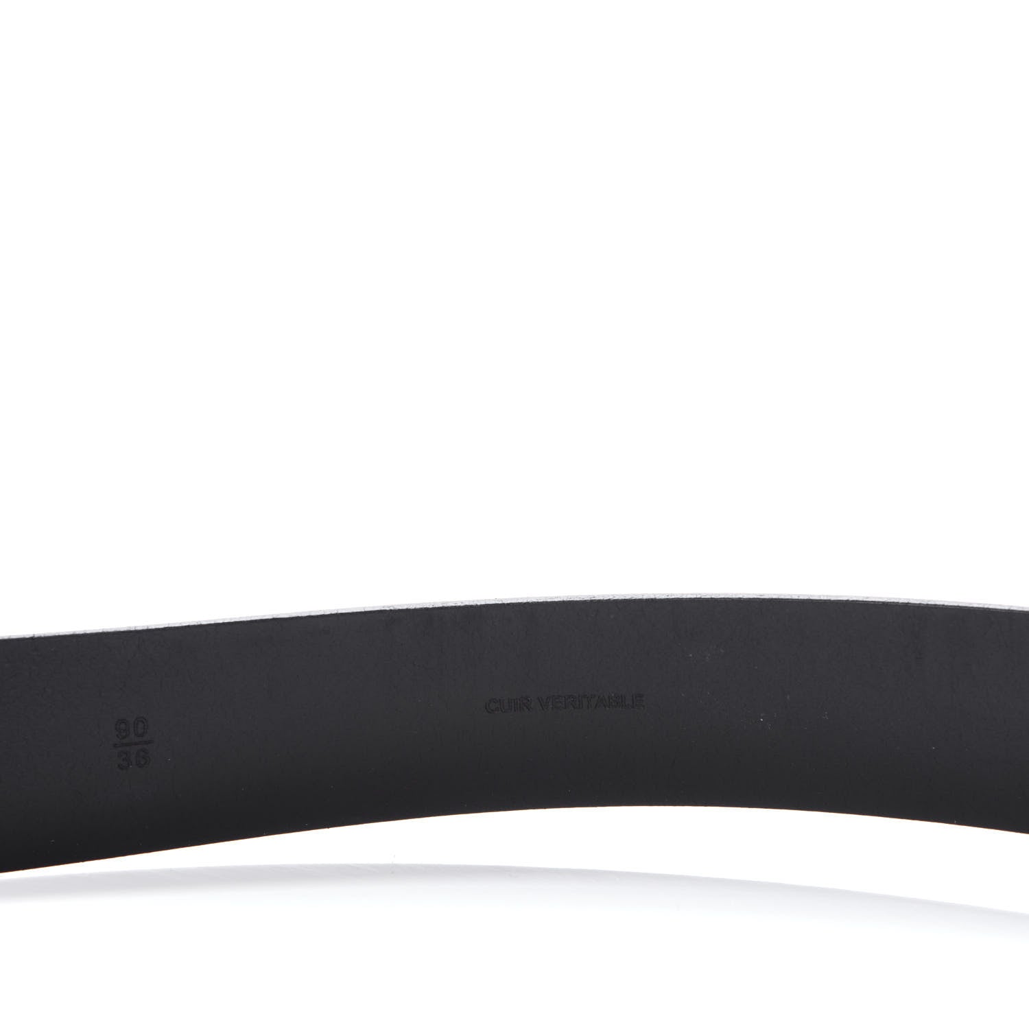 Chanel Calfskin CC Belt 90 36 Black 6 of 6