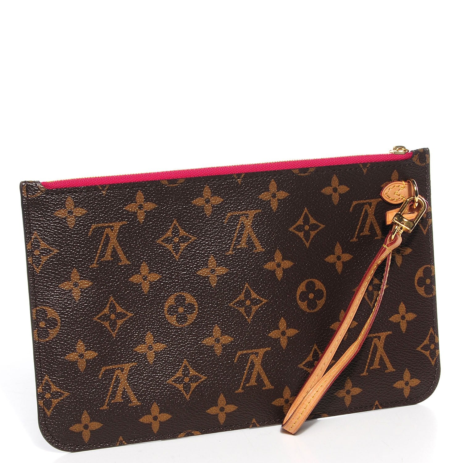 Louis Vuitton Monogram Neverfull MM GM Pochette Pivoine 3 of 8