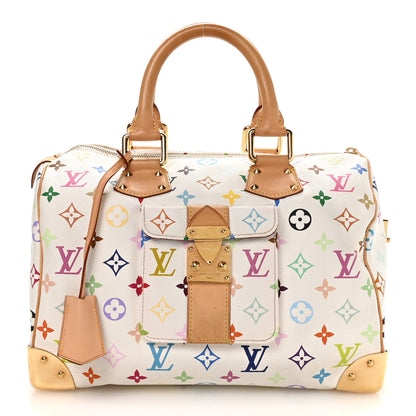 Louis Vuitton Monogram Multicolor Speedy 30 White 1 of 11