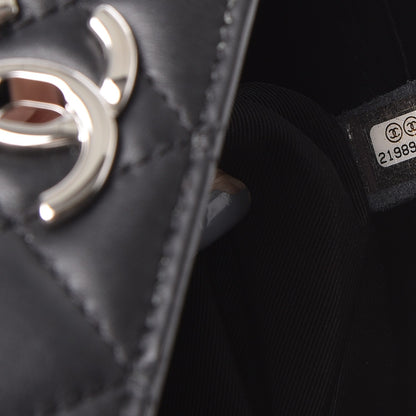 Chanel Calfskin Small Tramezzo Flap Black 7 of 8