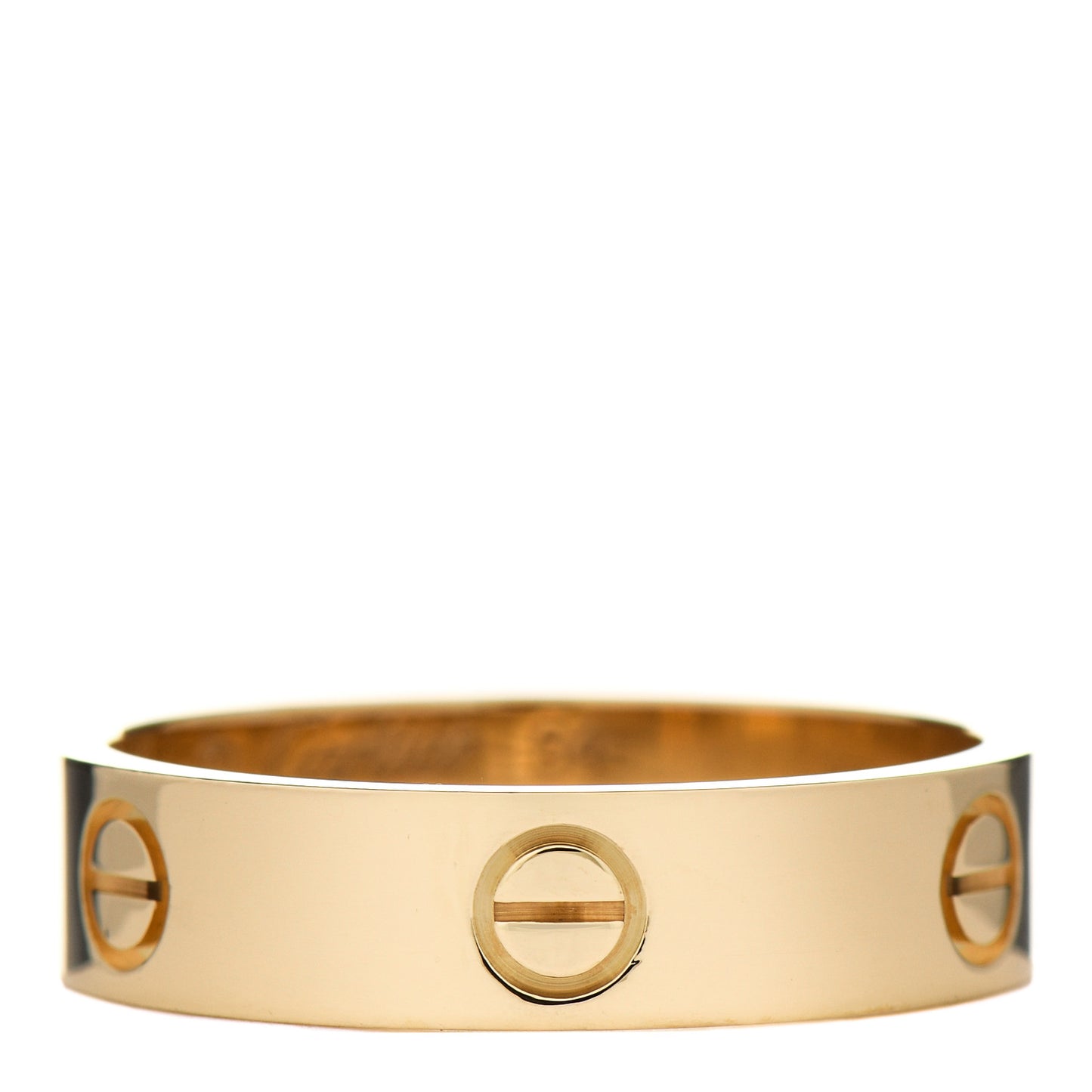 18K Yellow Gold 5.5mm LOVE Ring 64 10.75