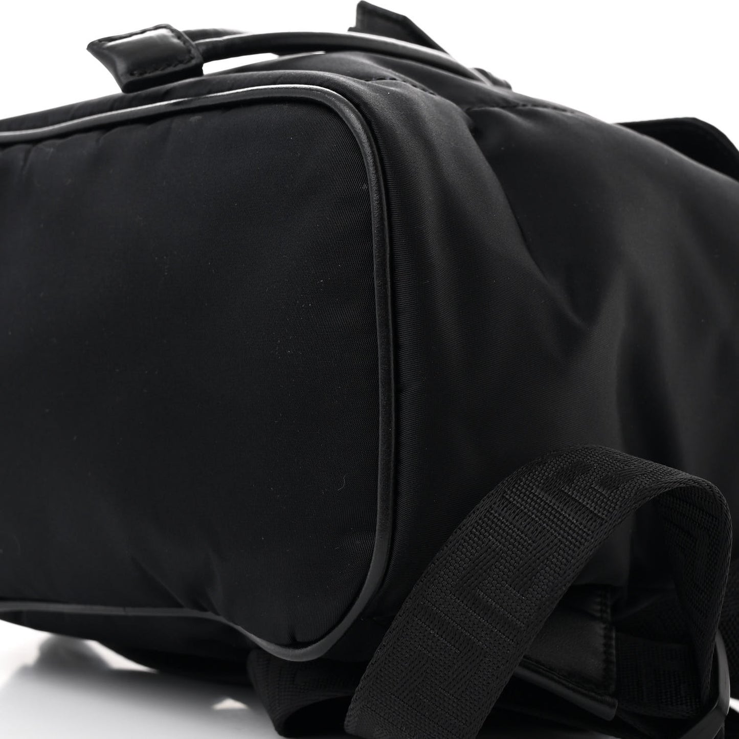 Nylon Medusa Backpack Black