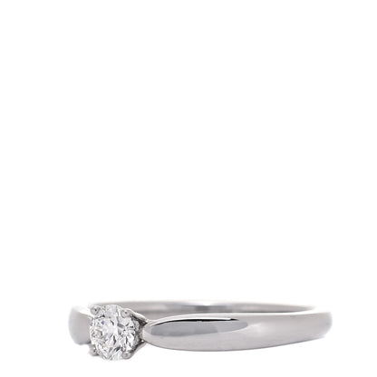 Tiffany Platinum Diamond .25ct Harmony Solitaire Engagement Ring 52 6 4 of 7