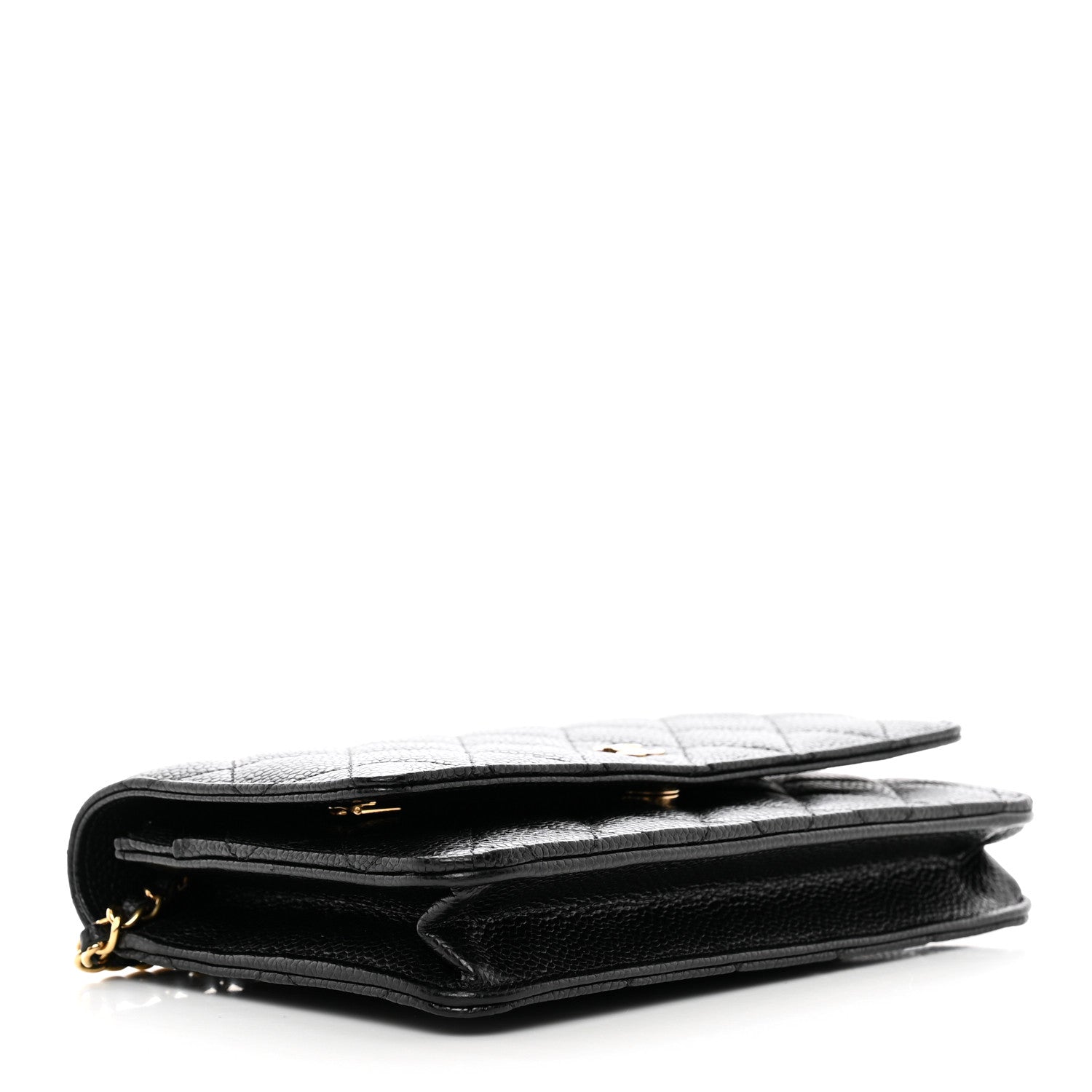 Chanel Caviar Quilted Wallet on Chain WOC Black 4 of 11