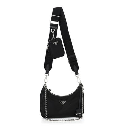 Prada Nylon Re-Edition 2005 Shoulder Bag Black 1 of 12