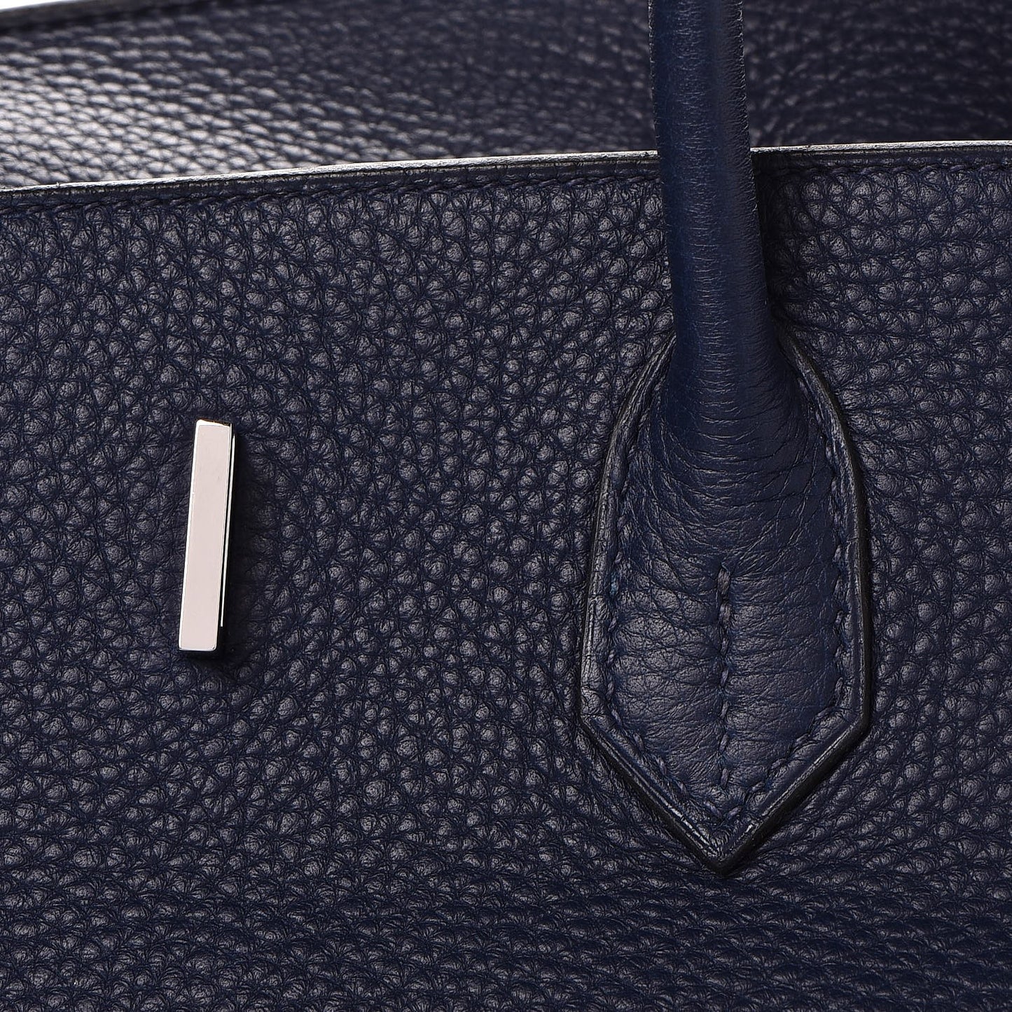 Taurillon Clemence Birkin 40 Bleu De Prusse