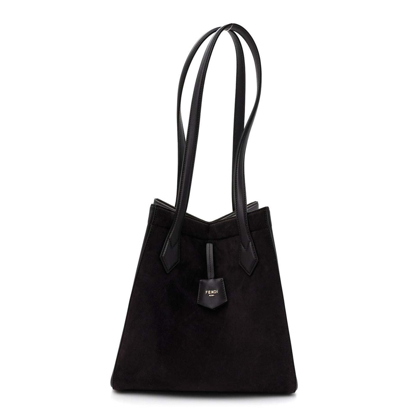 Vitello Grace Camoscio Medium Fendi Origami Plum