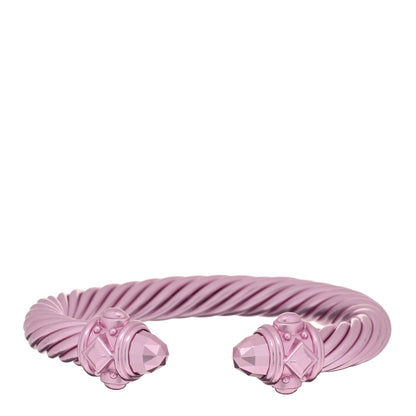 David Yurman Aluminum 10mm Renaissance Cable Bracelet Light Pink 1 of 3
