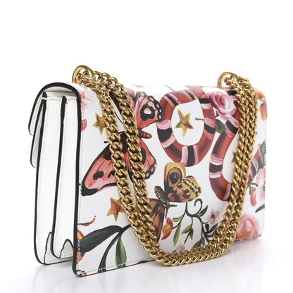 Gucci Calfskin Exclusive Garden Dionysus Shoulder Bag Cream 2 of 13