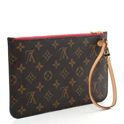 Louis Vuitton Monogram Neverfull MM GM Pochette Pivoine 3 of 8