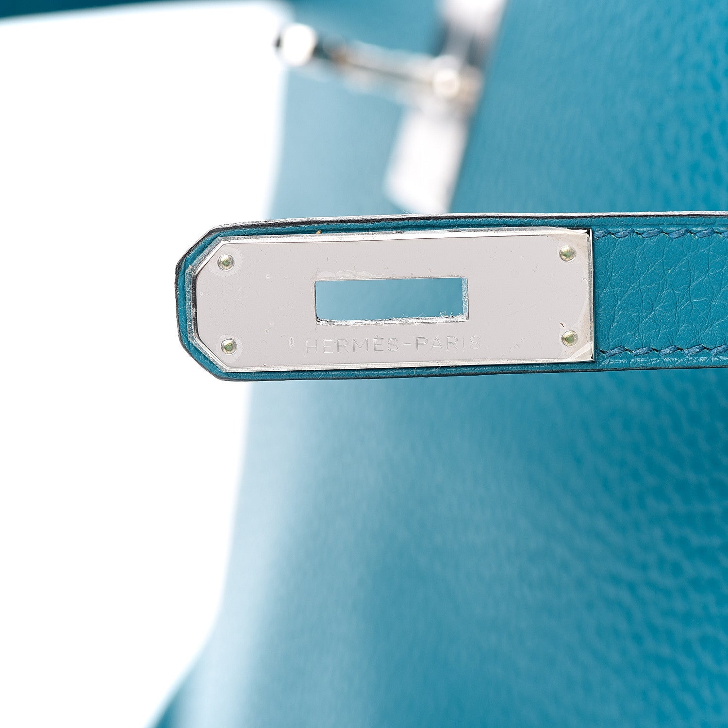Hermes Taurillon Clemence Kelly Retourne 35 Bleu Izmir 17 of 33