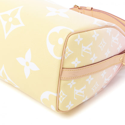 Louis Vuitton Monogram Giant By The Pool Speedy Bandouliere 25 Light Pink 4 of 9