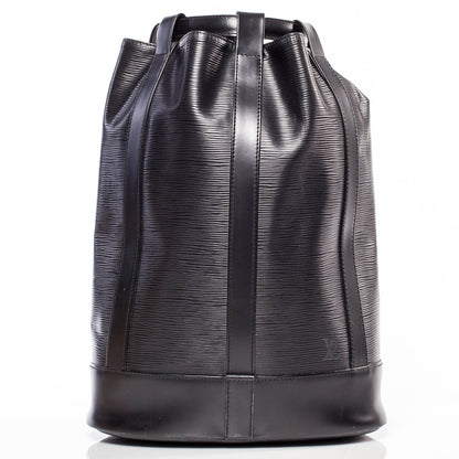 Louis Vuitton Epi Randonnee PM Black 1 of 8
