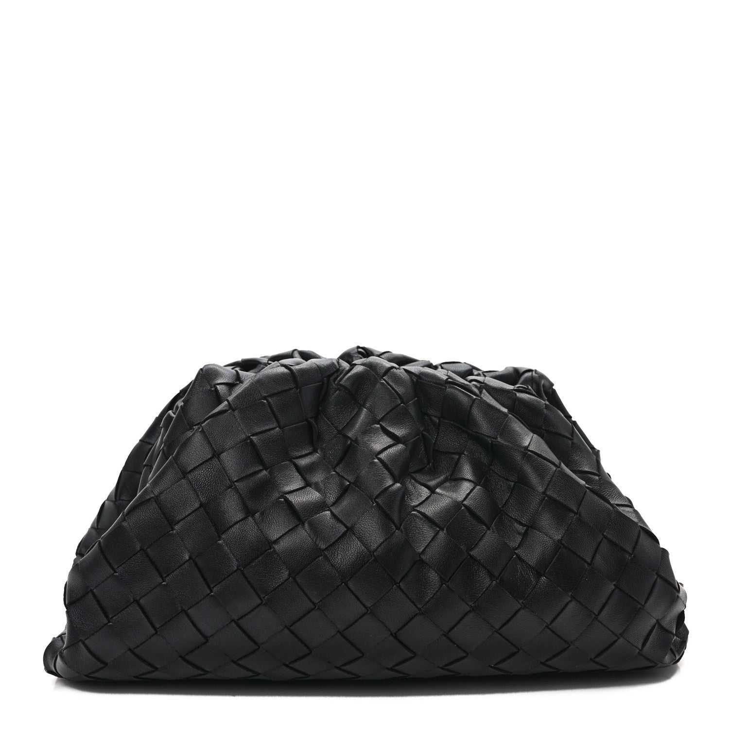 Bottega Veneta Nappa Intrecciato Teen Pouch Black 1 of 8