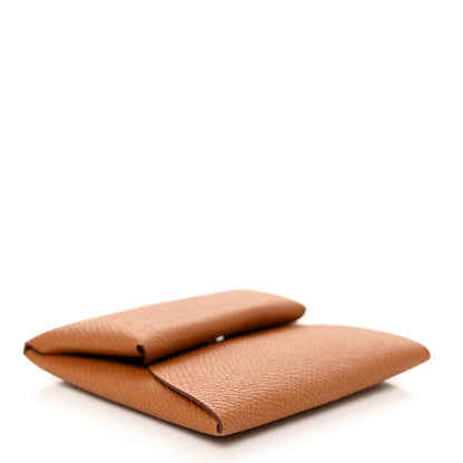 Hermes Epsom Bastia Coin Purse Gold 4 of 8