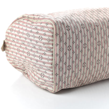 Louis Vuitton Mini Lin Croisette Speedy 30 Rouge 6 of 10